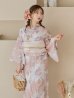 画像6: 【即日発送】大人レトロピンク浴衣 OBI-siwa-200-kj-13-OW / HIMO-900-yn-8-P / HEKO-800-sb-4-P / YA-577-kj-P / YA-1081-kj-P / GETA-01-kj-7-P [YMT]