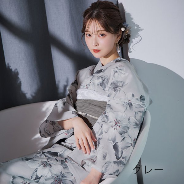 画像7: 【即日発送】【浴衣小物】クリアフラワーパールコサージュ【4カラー】[YMT]