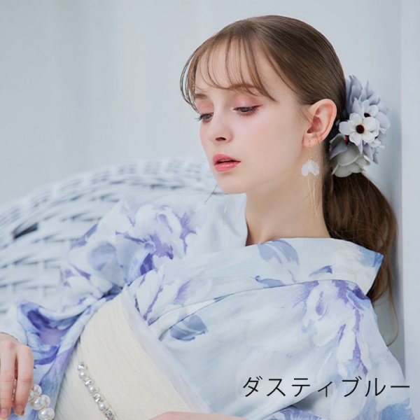 画像12: 【即日発送】【浴衣小物】ダスティフラワーコサージュ【2カラー】[YMT]