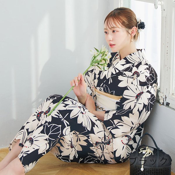 画像15: 【即日発送】【浴衣小物】ちりめん水引きフラワーコサージュ【3カラー】[YMT]