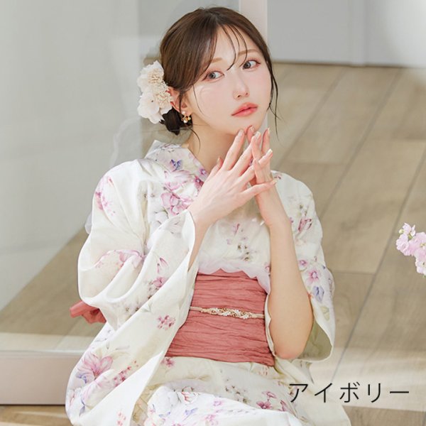 画像5: 【即日発送】【浴衣小物】5連フラワーコサージュ【1カラー】[YMT]