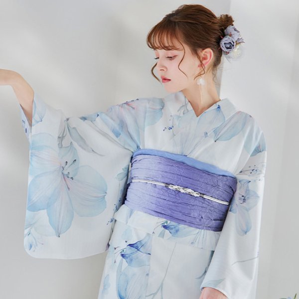 画像7: 【即日発送】【浴衣小物】フラワーチュールリボンパールコサージュ【1カラー】[YMT]