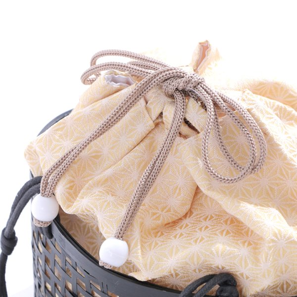 画像11: 【即日発送】麻の葉模様カゴバッグ【YMT】