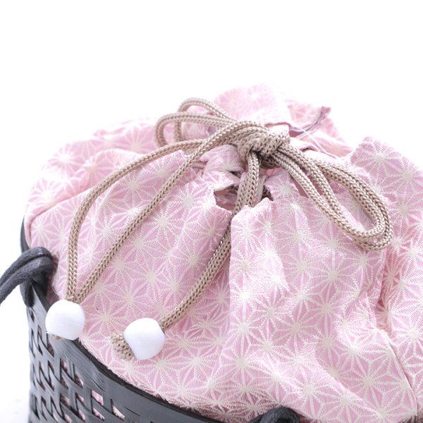 画像13: 【即日発送】麻の葉模様カゴバッグ【YMT】