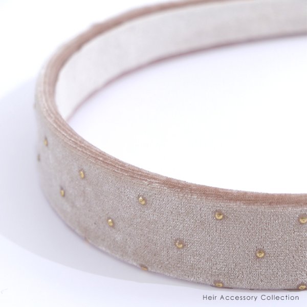 画像4: 【アクセサリー：カチューシャ】ベロアカチューシャ【2カラー】[OF02-U]