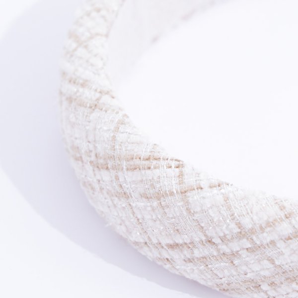 画像5: 【アクセサリー：カチューシャ】ツイードカチューシャ【2カラー】[OF02]