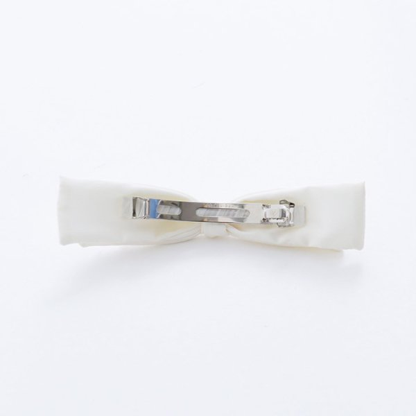 画像5: 【ヘアアクセサリー/バレッタ】ライトストーンリボンバレッタ【1カラー】[OF02]