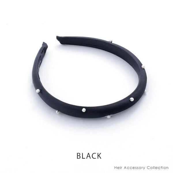 画像3: 【カチューシャ】シンプルパールカチューシャ【2カラー】[OF02]