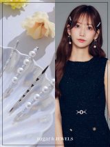 【アクセサリー：ヘアピン】パールビジューヘアピン【1カラー】[OF02] 