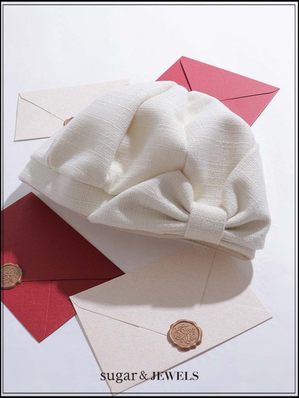 画像1: 【帽子】サイドリボンベレー帽【1カラー】[OF02] 