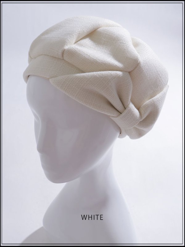 画像2: 【帽子】サイドリボンベレー帽【1カラー】[OF02] 