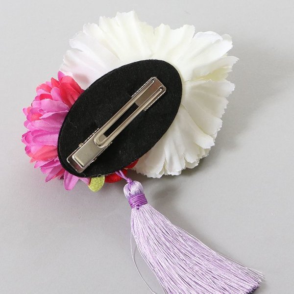 画像4: 【浴衣小物：コサージュ】タッセルコサージュ/クリップ式【3カラー】A901wk[OF03B-U]