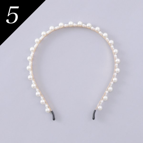 画像11: 【カチューシャ】パールカチューシャ【8種類】[HC02-U]