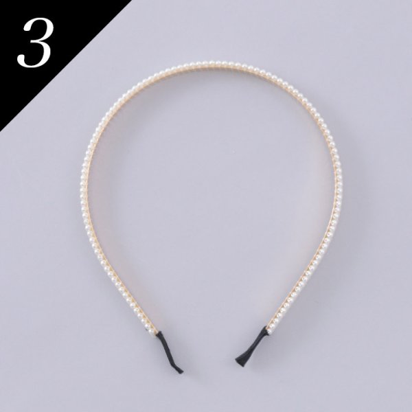 画像7: 【カチューシャ】パールカチューシャ【8種類】[HC02-U]