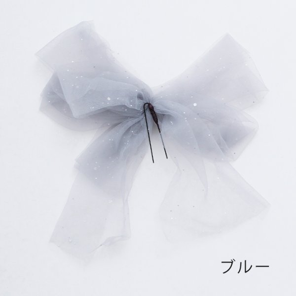 画像7: 【即日発送】【浴衣小物】チュールリボンコサージュ【4カラー】[YMT]