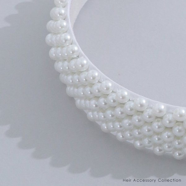 画像5: 【アクセサリー：カチューシャ】パールカチューシャ【1カラー】[OF02]