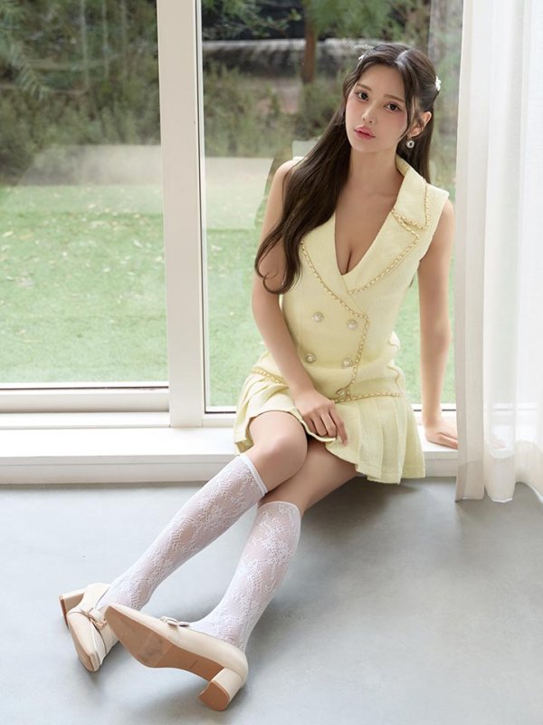 モデル：るりぴ　身長：165cm　着用サイズ：Sサイズ