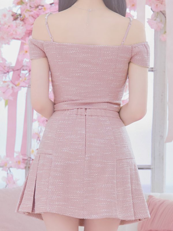 モデル：かるあ　身長：156cm　着用サイズ：Sサイズ