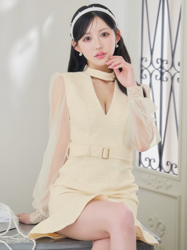 モデル:かるあ 身長:156cm 着用サイズ:Sサイズ