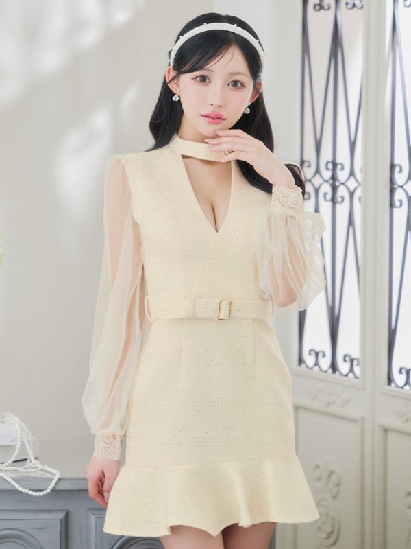 モデル:かるあ 身長:156cm 着用サイズ:Sサイズ