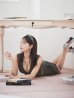 モデル：如月れい　身長：156cm　着用サイズ：Sサイズ
