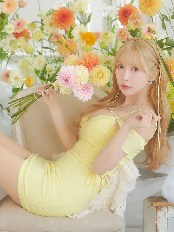 モデル:三上悠亜 身長:159cm 着用サイズ:Sサイズ