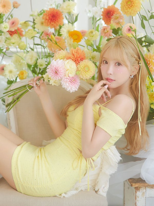 モデル:三上悠亜 身長:159cm 着用サイズ:Sサイズ
