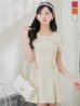 モデル：かるあ　身長：156cm　着用サイズ：Sサイズ