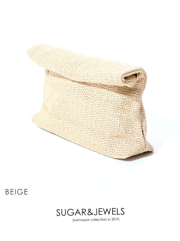 画像6: 【即日発送】【水着小物：ビーチバッグ】ストロークラッチバッグ[FB01]