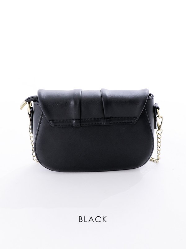 画像5: サテンチェーンショルダーミニバッグ【Fサイズ/3カラー】[OF04] 【IM】