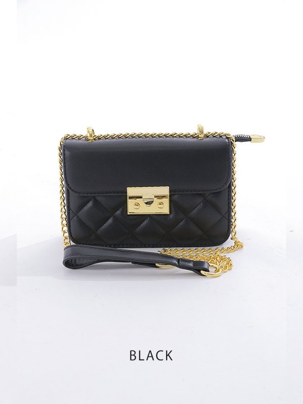 画像3: チェーンショルダーバッグ【Fサイズ/2カラー】[OF04] B065