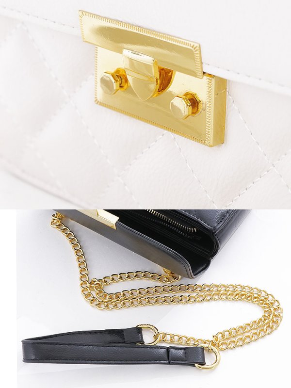 画像4: チェーンショルダーバッグ【Fサイズ/2カラー】[OF04] B065