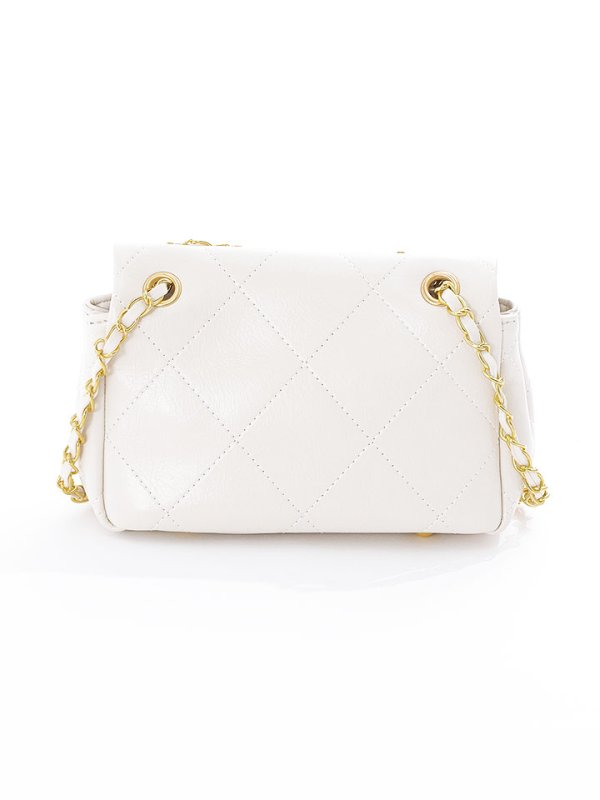 画像5: チェーン付きミニバッグ【Fサイズ/2カラー】[OF04]