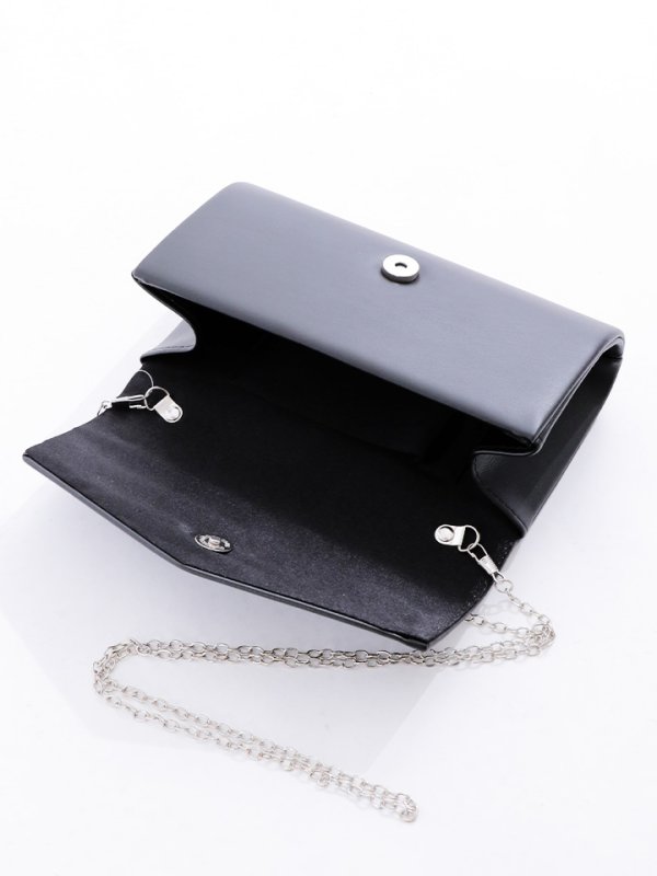 画像7: チェーン付き2WAYショルダーバッグ/ハンドバッグ/ショルダーバッグ/チェーン【Fサイズ/3カラー】[OF04]【IM】