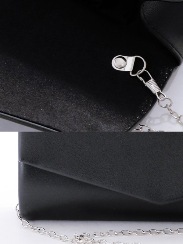 画像8: チェーン付き2WAYショルダーバッグ/ハンドバッグ/ショルダーバッグ/チェーン【Fサイズ/3カラー】[OF04]【IM】