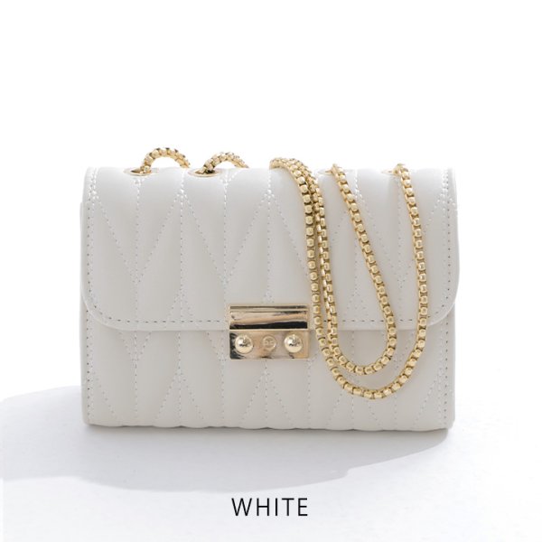 画像3: ショルダーバッグ/チェーン紐【3カラー】[OF04] 【IM】