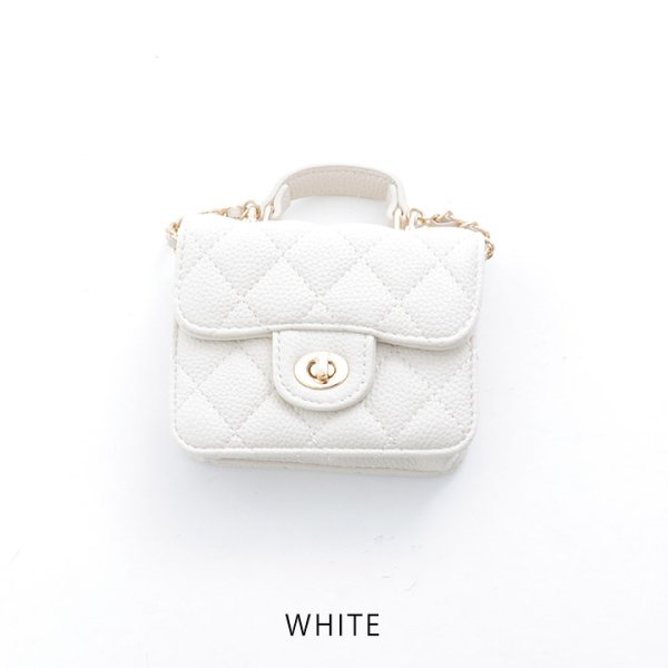 画像3: 【バッグ】キルティングレザーミニバッグ【2カラー】[OF04]