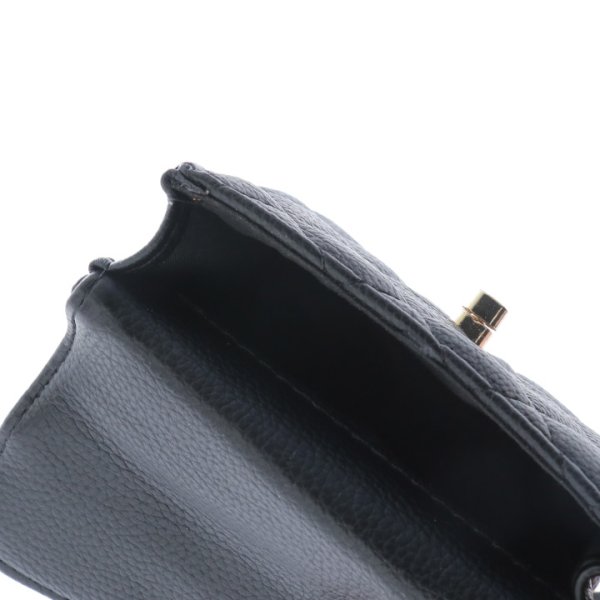 画像6: 【バッグ】キルティングレザーミニバッグ【2カラー】[OF04]