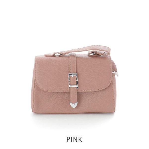 画像6: 【バッグ】2wayレザーフラップスクエアハンドバッグ【5カラー】[OF03]