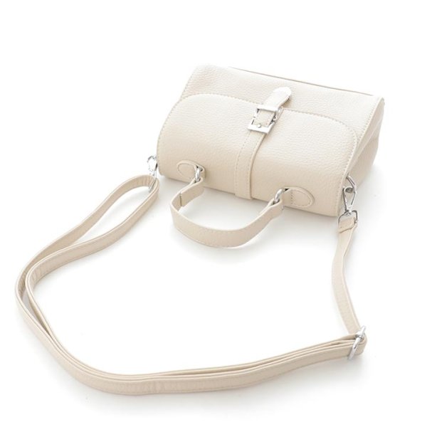 画像9: 【バッグ】2wayレザーフラップスクエアハンドバッグ【5カラー】[OF03]