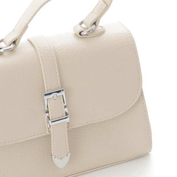 画像11: 【バッグ】2wayレザーフラップスクエアハンドバッグ【5カラー】[OF03]