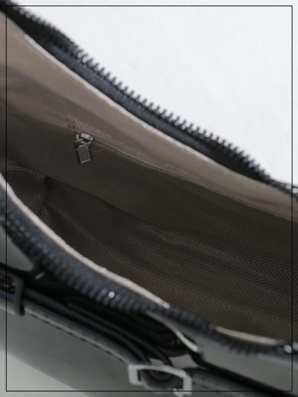 画像8: 【バッグ】エナメルハーフムーンバッグ【Fサイズ/4カラー】[OF03]