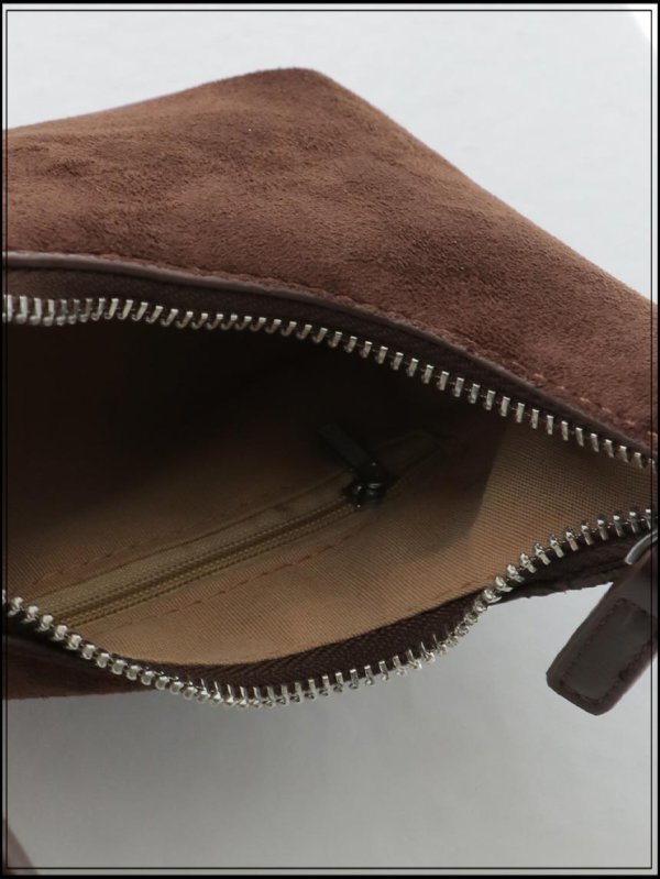 画像4: 【バッグ】ブラウンハーフムーンバッグ【Fサイズ/1カラー】[OF03]