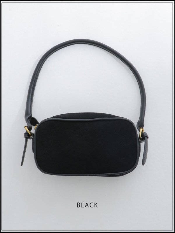 画像4: 【バッグ】2wayラウンドシンプルバッグ【Fサイズ/2カラー】[OF03] 