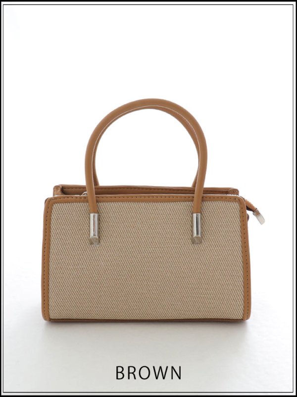 画像3: 【バッグ】2WAYスクエアバッグ【Fサイズ/3カラー】[OF03]