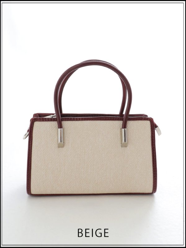 画像4: 【バッグ】2WAYスクエアバッグ【Fサイズ/3カラー】[OF03]