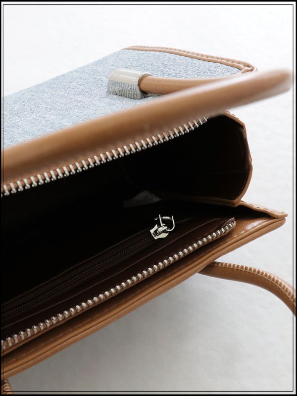 画像8: 【バッグ】2WAYスクエアバッグ【Fサイズ/3カラー】[OF03]