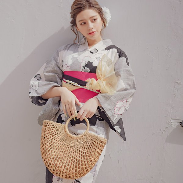 画像6: 【即日発送】リングハンドルかごバッグ【OF03C】[B401-B]