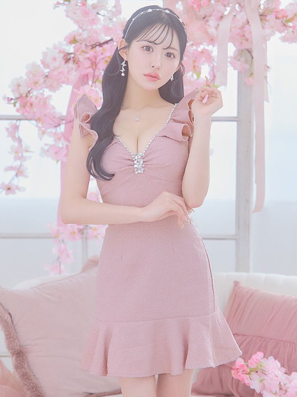 モデル:かるあ 身長:156cm 着用サイズ:Sサイズ