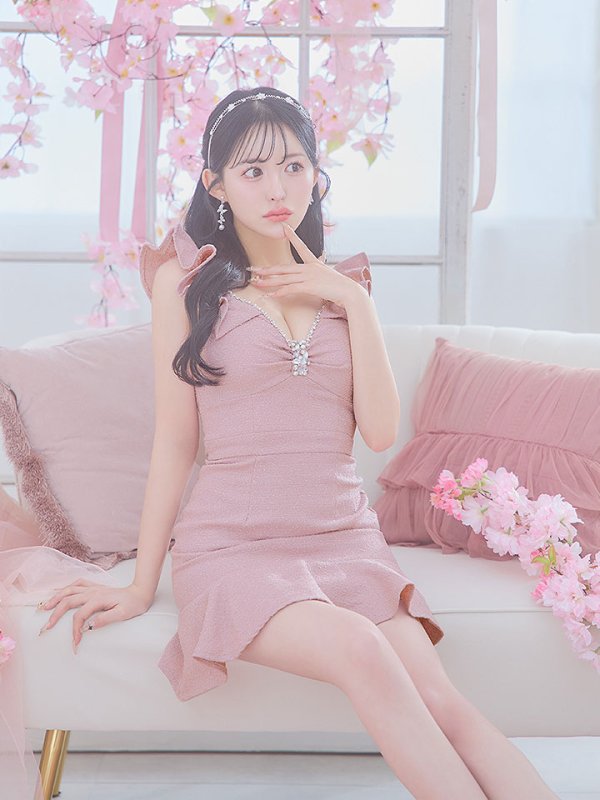 モデル:かるあ 身長:156cm 着用サイズ:Sサイズ